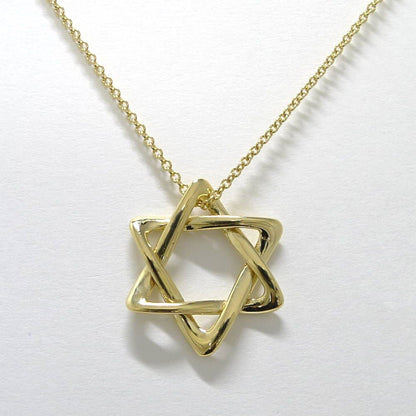 Tiffany & Co Necklace Star of David 18K Yellow Gold