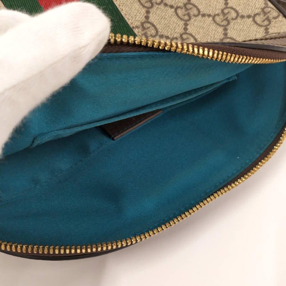 Gucci Shoulder Bag Sherry Coating Brown — view 8