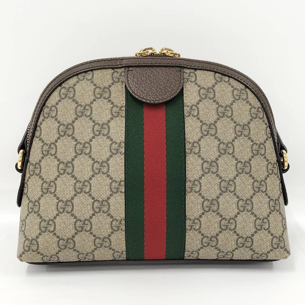 Gucci Shoulder Bag Sherry Coating Brown — view 2