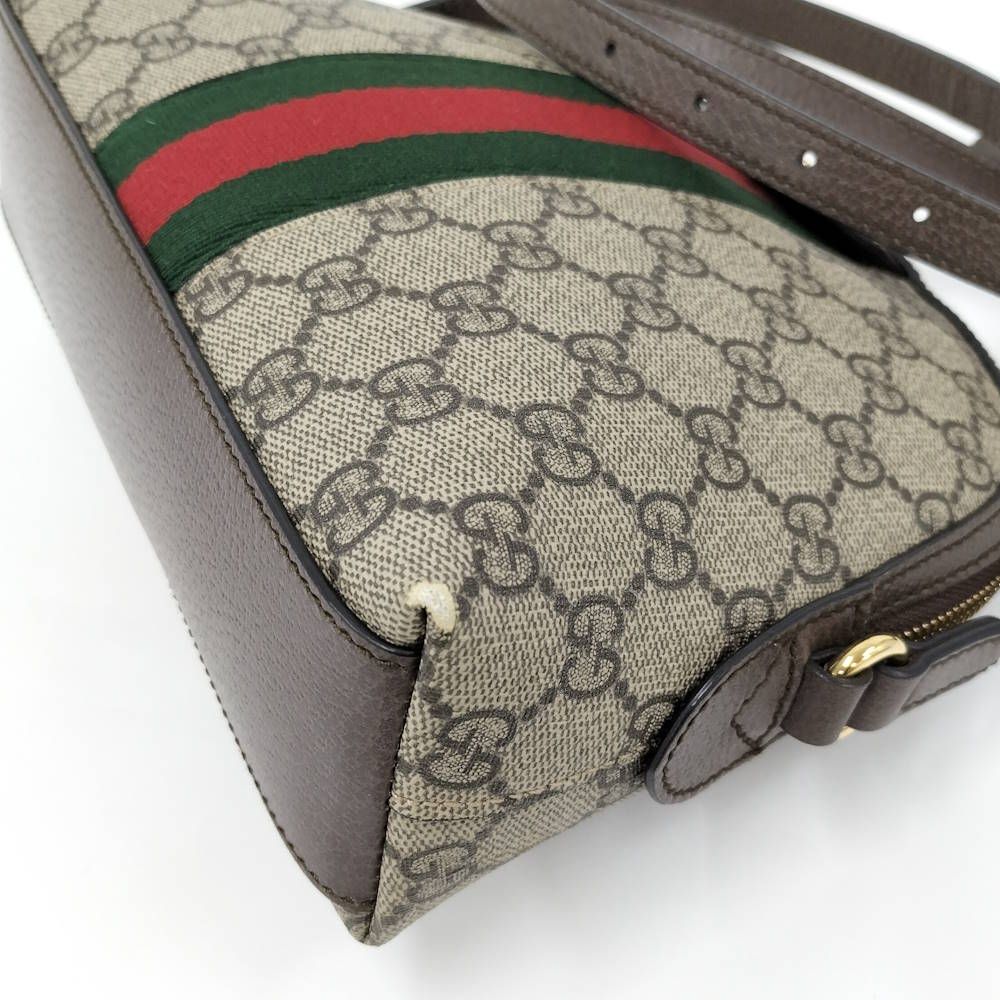 Gucci Shoulder Bag Sherry Coating Brown — view 5