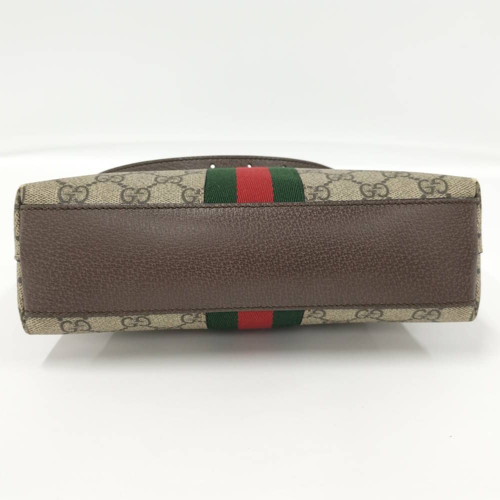 Gucci Shoulder Bag Sherry Coating Brown — view 4