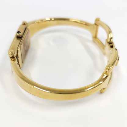 Gucci Bangle Watch Quartz SS Gold Shell — view 4
