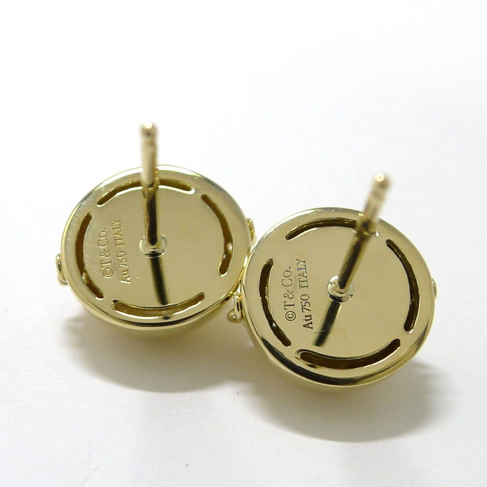Tiffany & Co Earrings Studded Ball 18K Yellow Gold — view 5