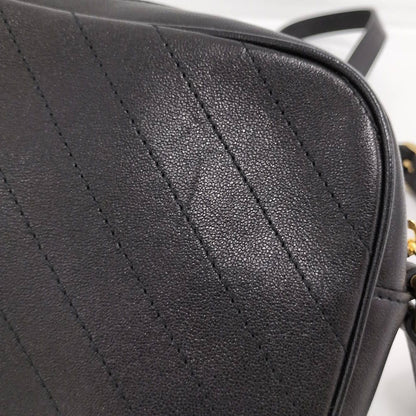 Gucci Blanc Dis Small Shoulder Bag Leather Black — view 7