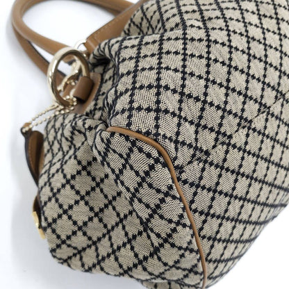 Gucci Ski 2-Way Bag Canvas Brown — view 3