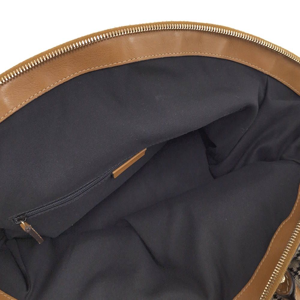 Gucci Ski 2-Way Bag Canvas Brown — view 8