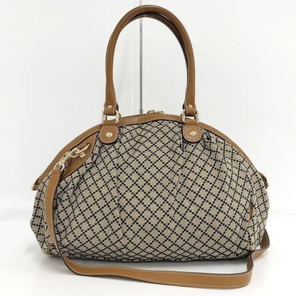 Gucci Ski 2-Way Bag Canvas Brown — view 2