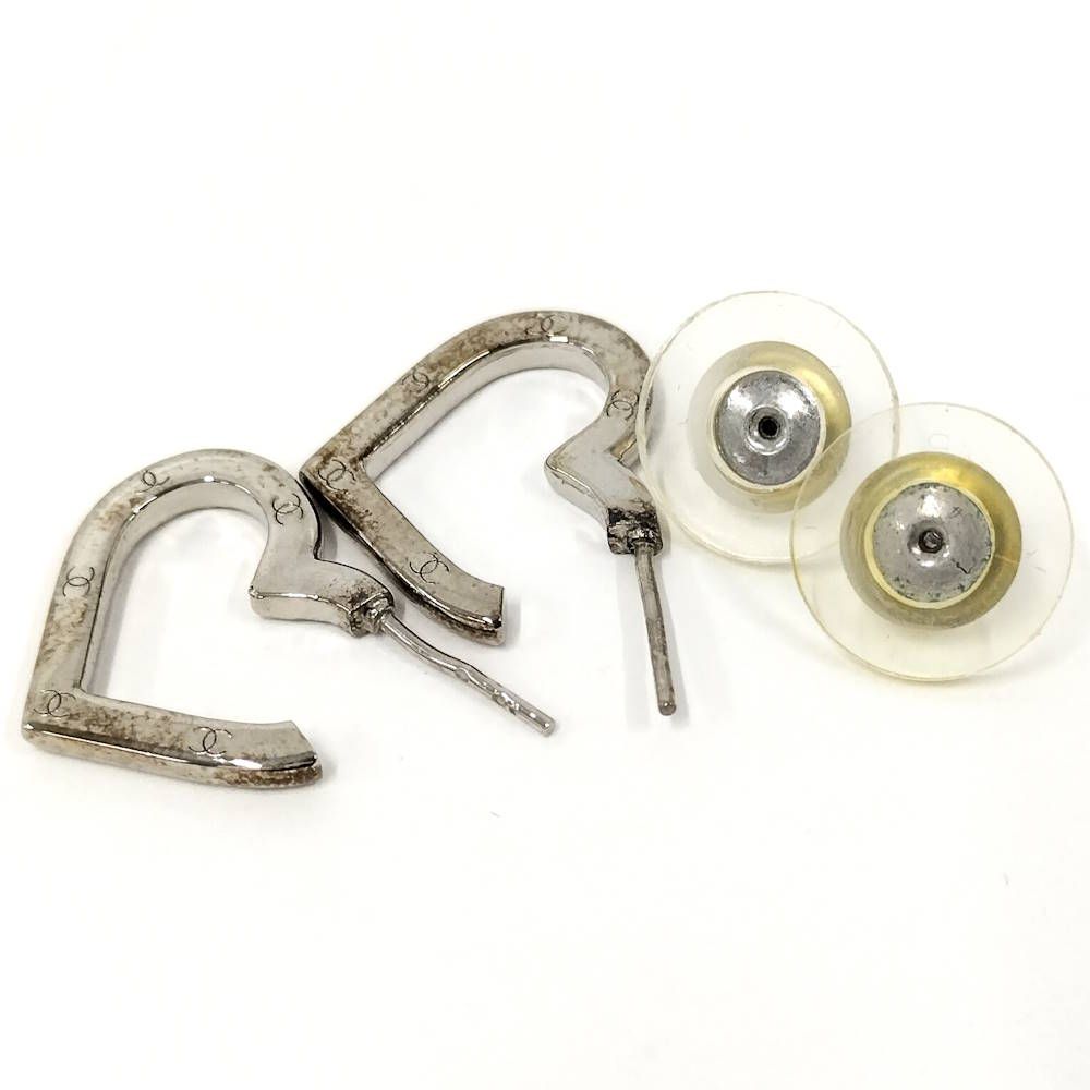 Chanel Earrings Silver — view 6