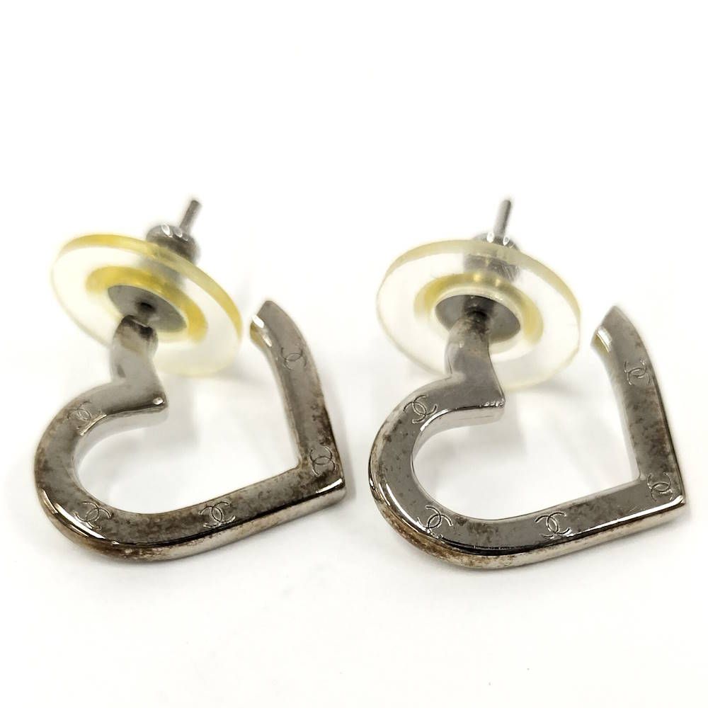 Chanel Earrings Silver — view 3