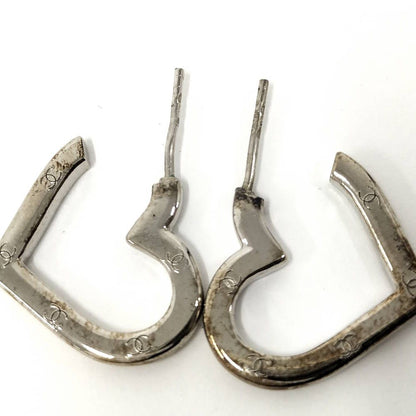 Chanel Earrings Silver — view 8