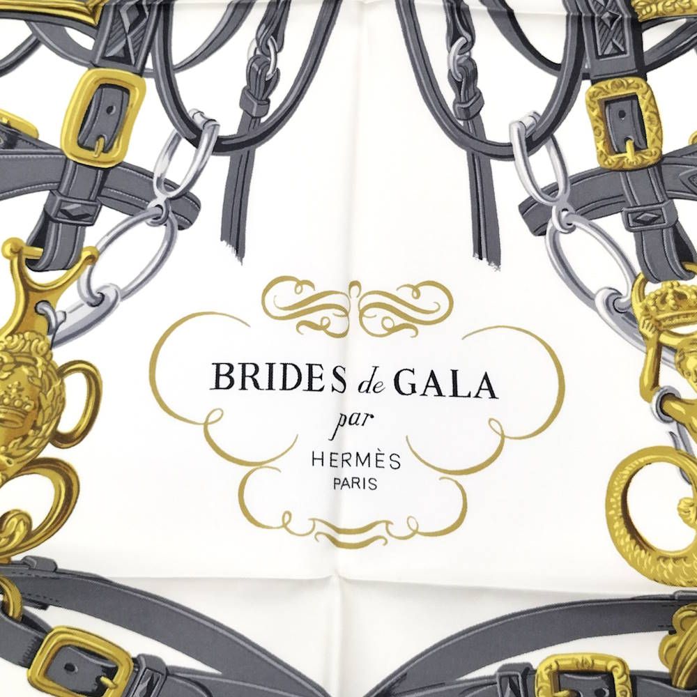 Hermes Scarf Light Blue — view 2