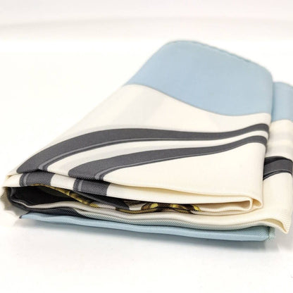 Hermes Scarf Light Blue — view 3