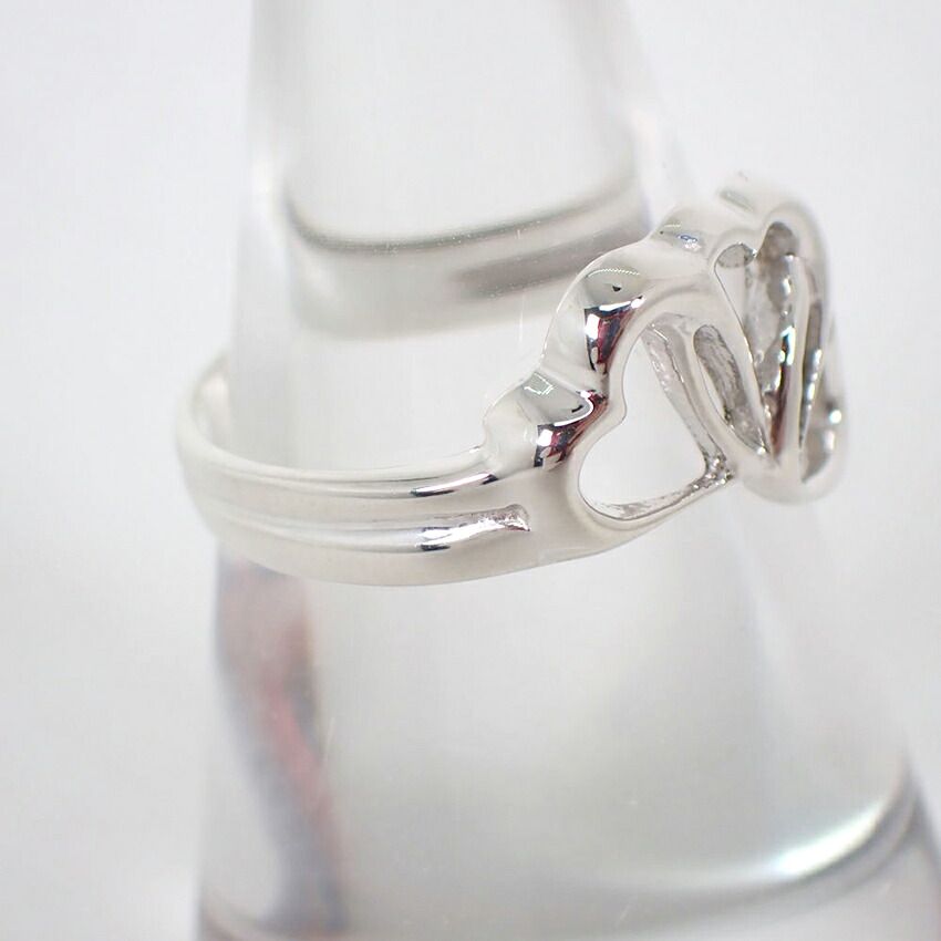 Tiffany & Co 925 Triple Heart Ring — view 2