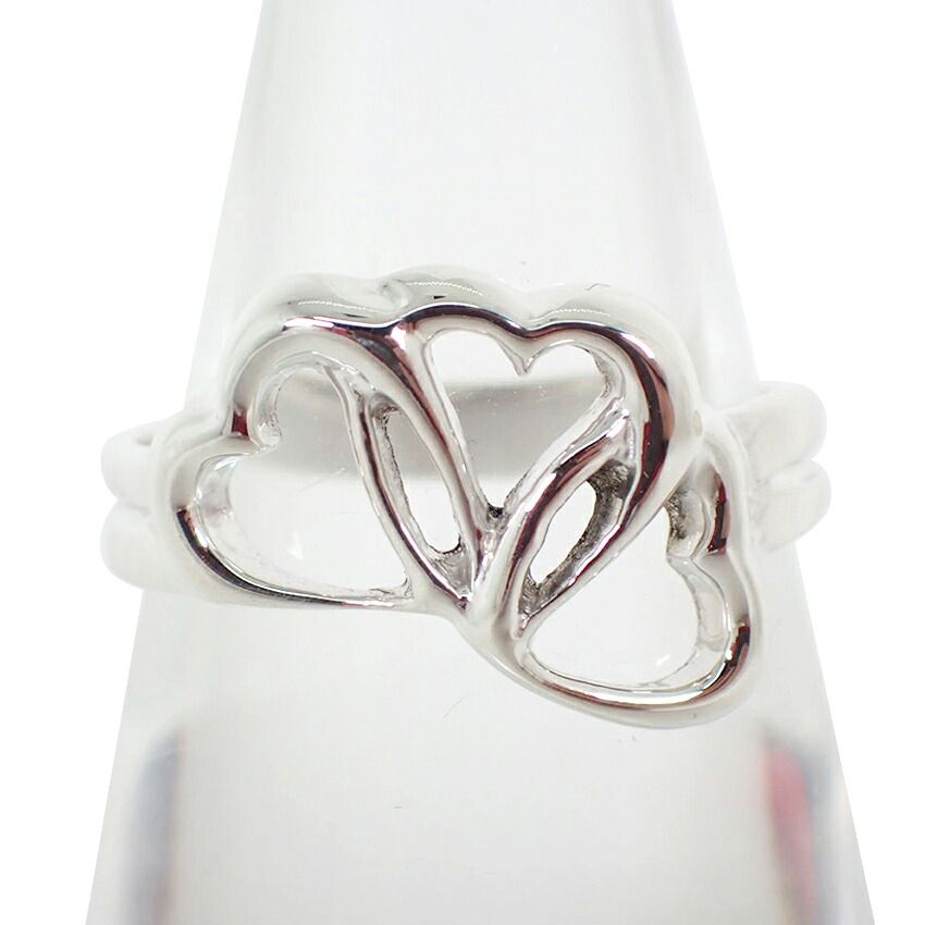 Tiffany & Co 925 Triple Heart Ring