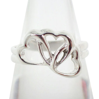 Tiffany & Co 925 Triple Heart Ring