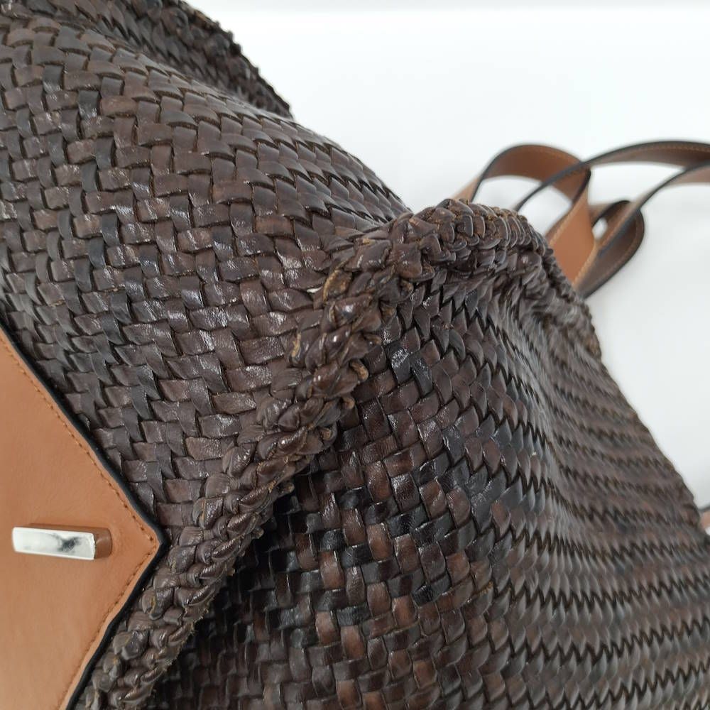 Loewe Hammock 2-Way Handbag Buffalo Leather Brown — view 3
