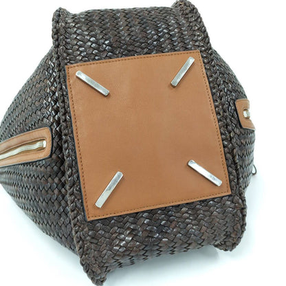 Loewe Hammock 2-Way Handbag Buffalo Leather Brown — view 6