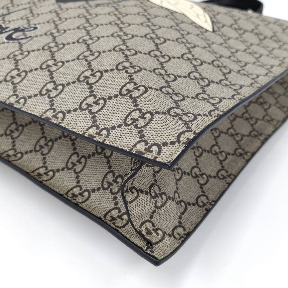 Gucci GG Supreme Beam Handbag Brown — view 3