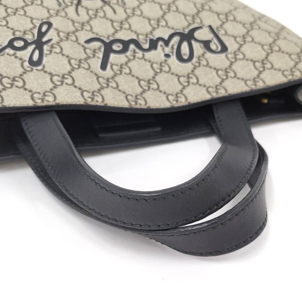 Gucci GG Supreme Beam Handbag Brown — view 4