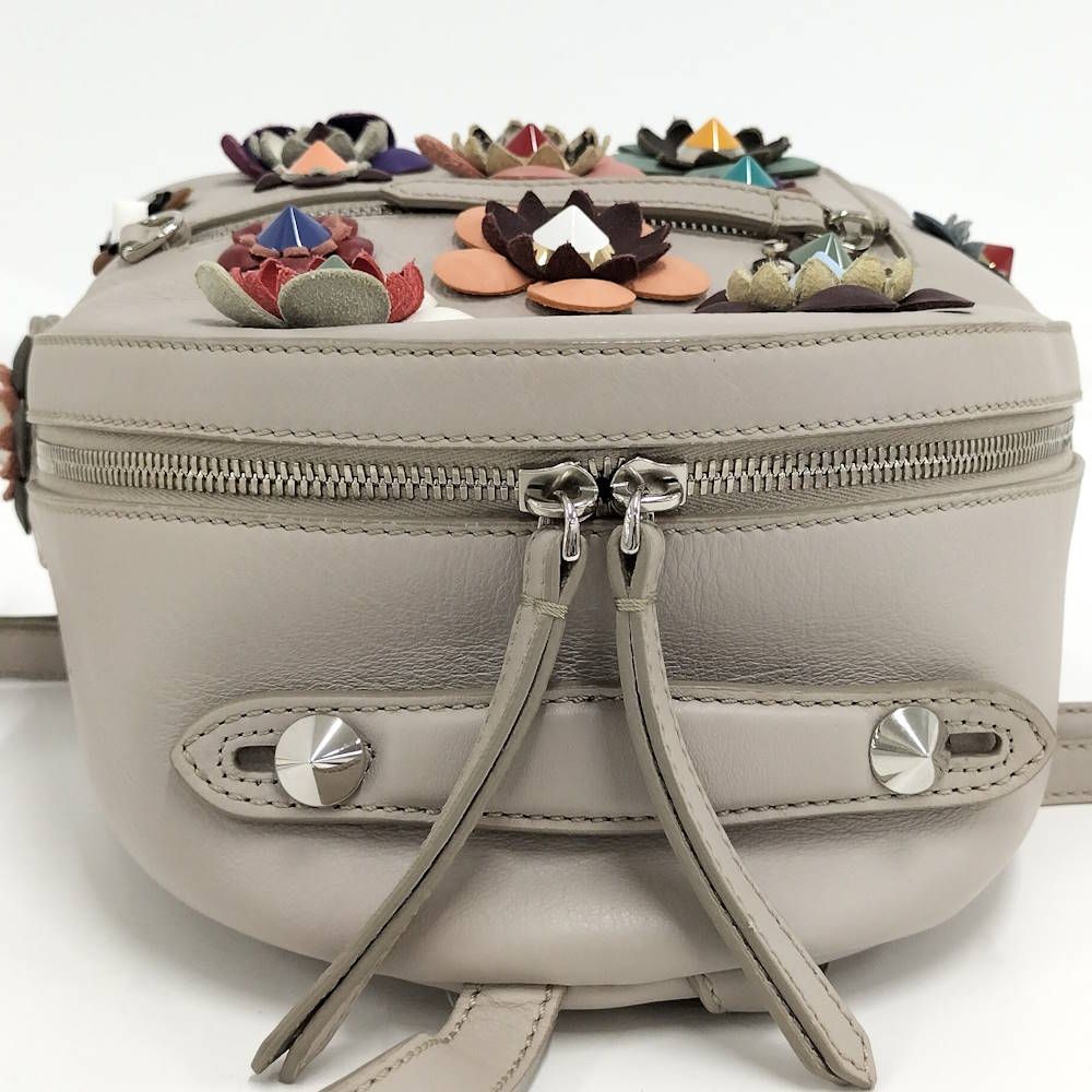 Fendi Backpack Gray — view 7