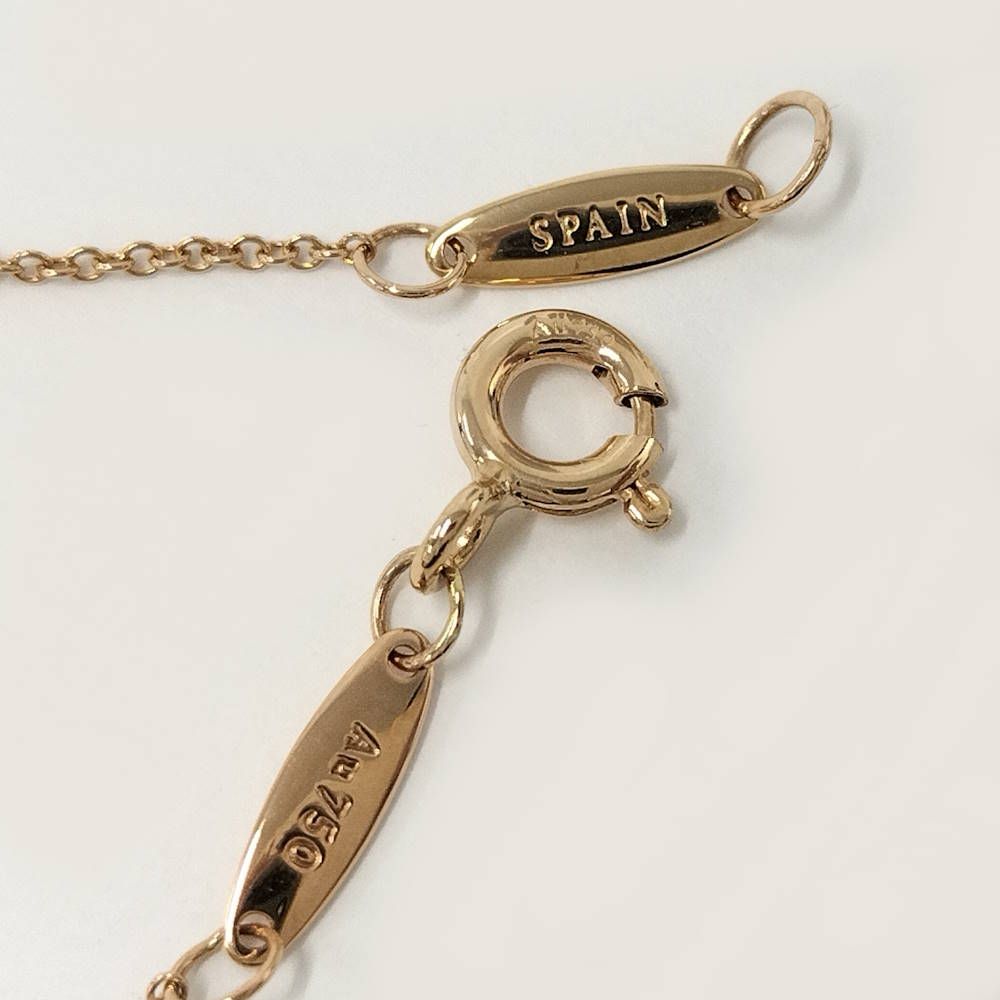 Tiffany & Co Necklace Open Heart 18K Pink Gold — view 8
