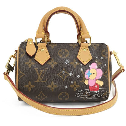 Louis Vuitton Nano Speedy Monogram Vivienne Handbag