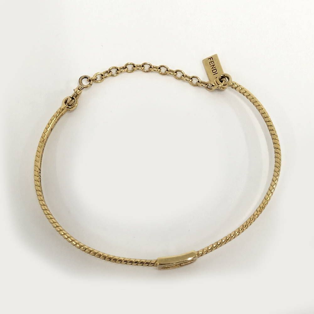 Fendi Baguette Bracelet Gold — view 2