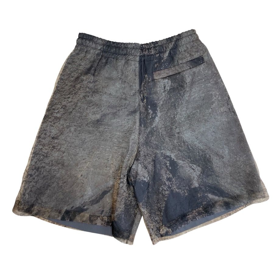 Louis Vuitton Shorts Printed Mesh Polyester Silk Brown — view 2