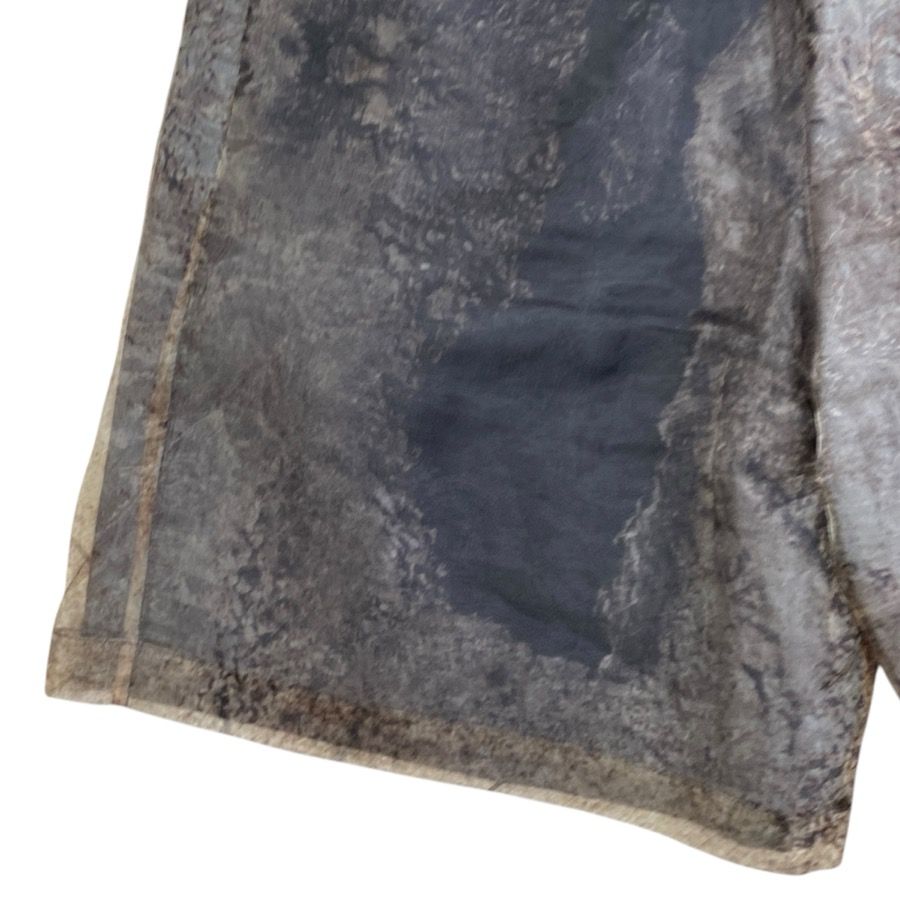 Louis Vuitton Shorts Printed Mesh Polyester Silk Brown — view 7