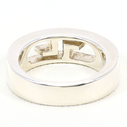 Gucci Double Logo 925 Sterling Silver Ring — view 3