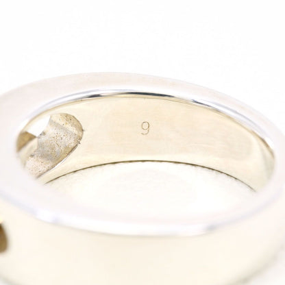Gucci Double Logo 925 Sterling Silver Ring — view 4