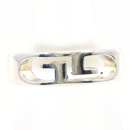 Gucci Double Logo 925 Sterling Silver Ring