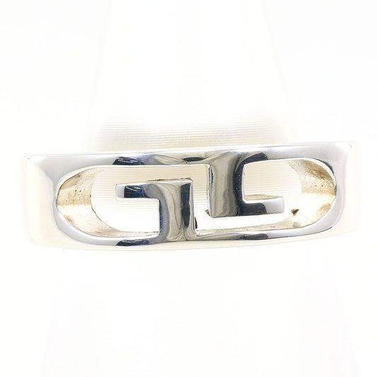 Gucci Double Logo 925 Sterling Silver Ring