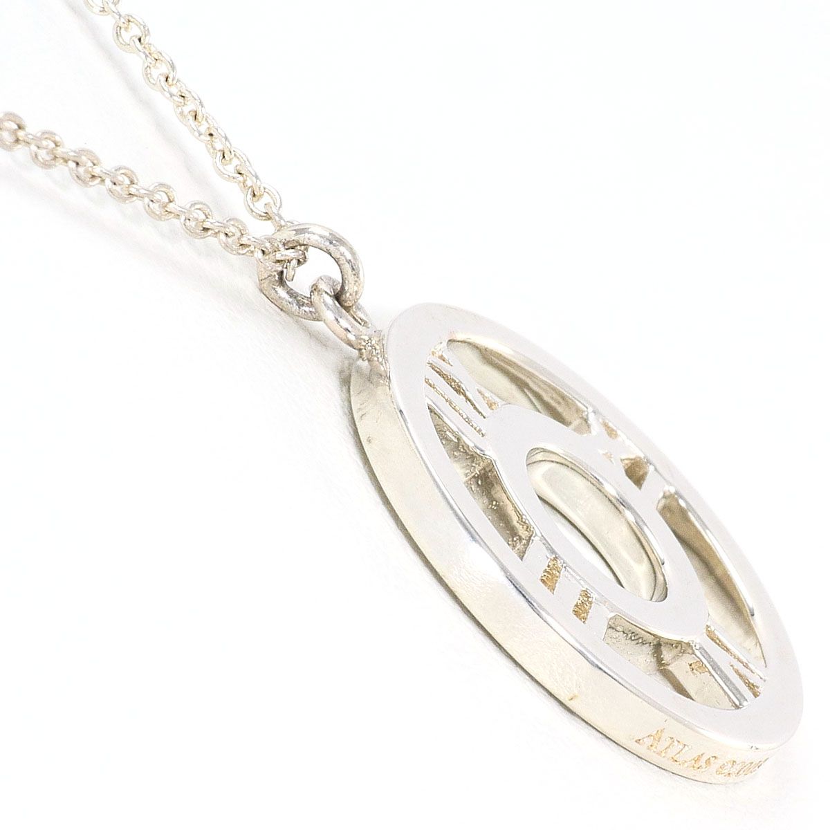 Tiffany & Co Open Atlas 925 Sterling Silver Necklace 40 — view 2