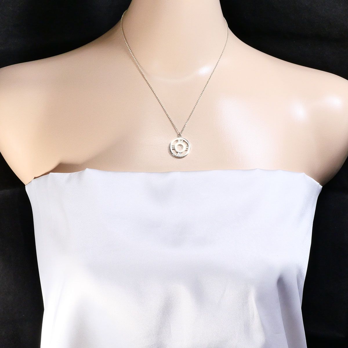 Tiffany & Co Open Atlas 925 Sterling Silver Necklace 40 — view 6