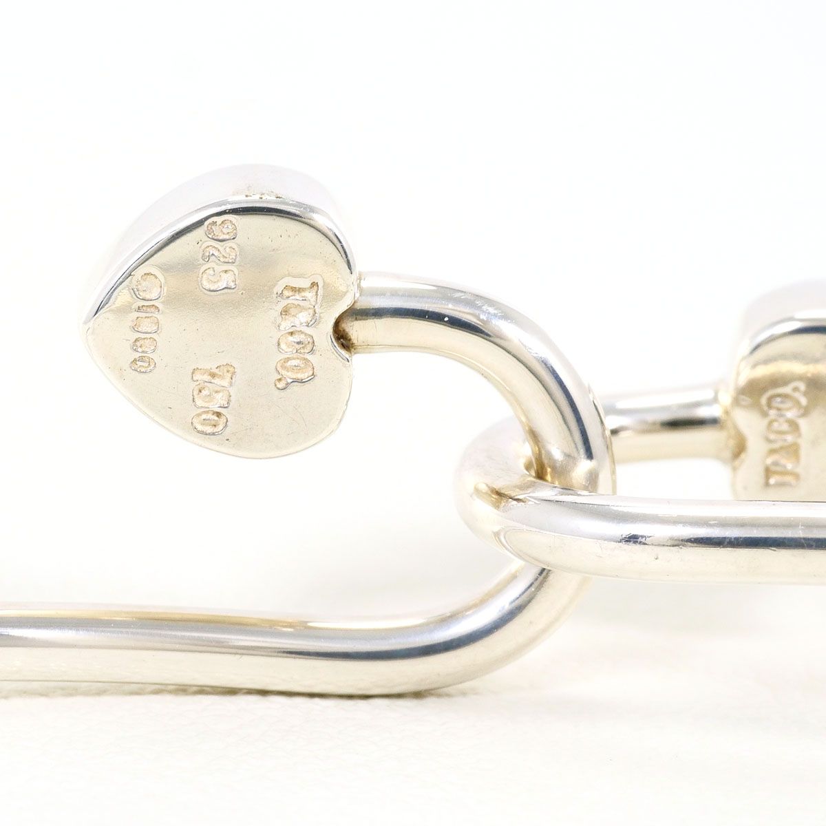Tiffany & Co Love Knot 18K Yellow Gold 925 Sterling Silver Bangle Bracelet — view 3