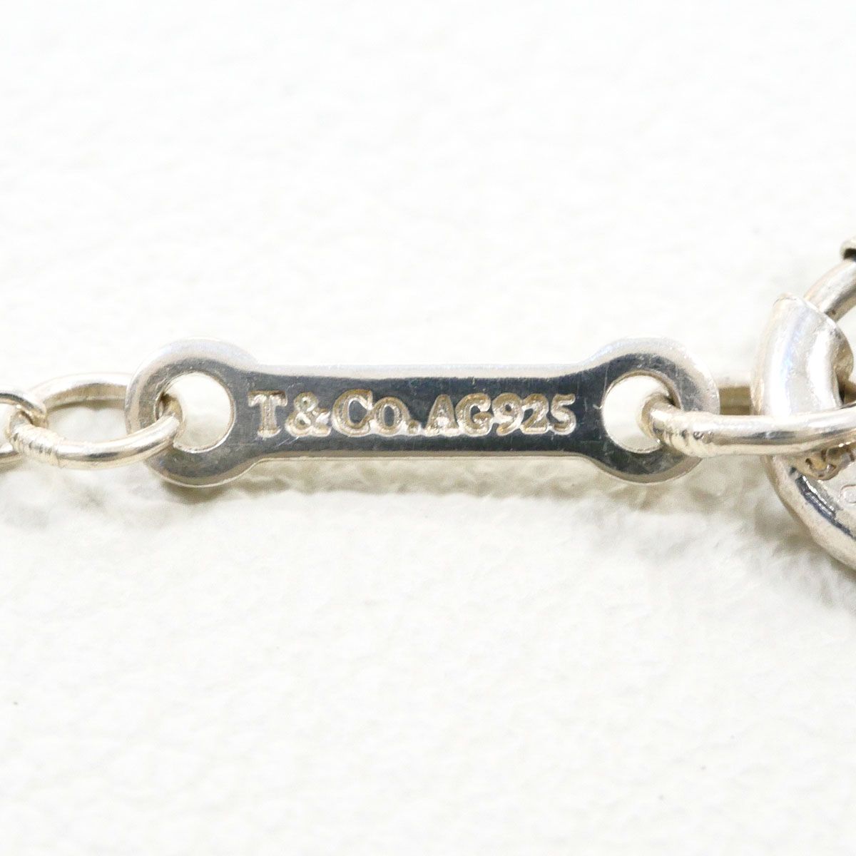 Tiffany & Co Loving Heart 925 Sterling Silver Necklace 41 — view 4