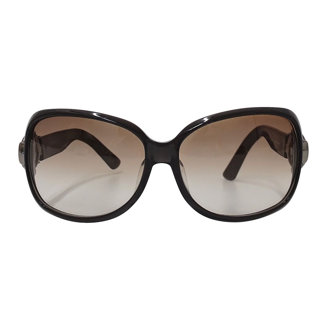 Gucci Sunglasses Black Brown S Gradation Eyewear — view 2