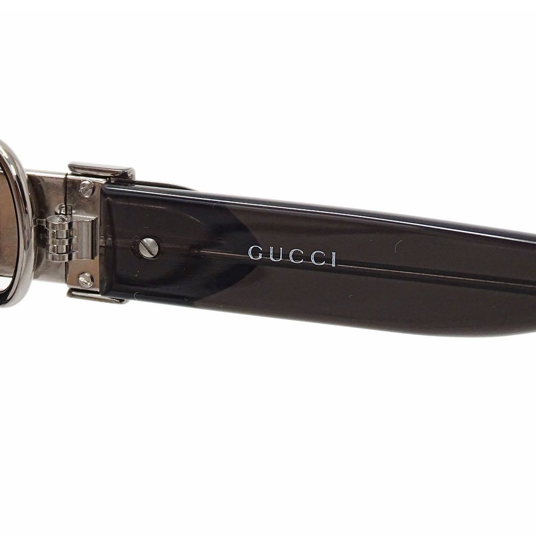 Gucci Sunglasses Black Brown S Gradation Eyewear — view 6