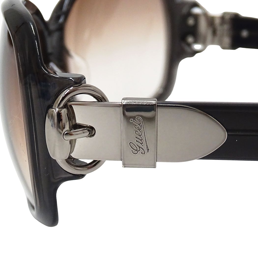 Gucci Sunglasses Black Brown S Gradation Eyewear — view 4