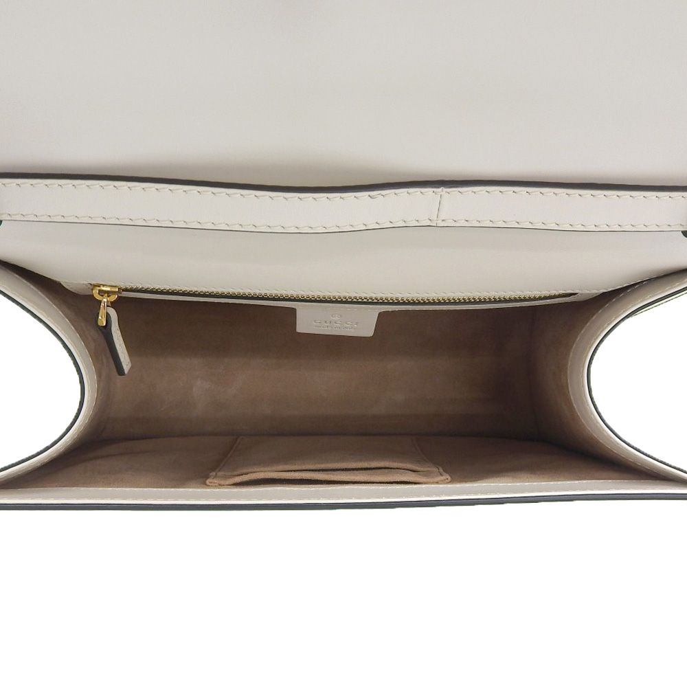 Gucci Sylvie Rose Applique Shoulder Bag — view 7