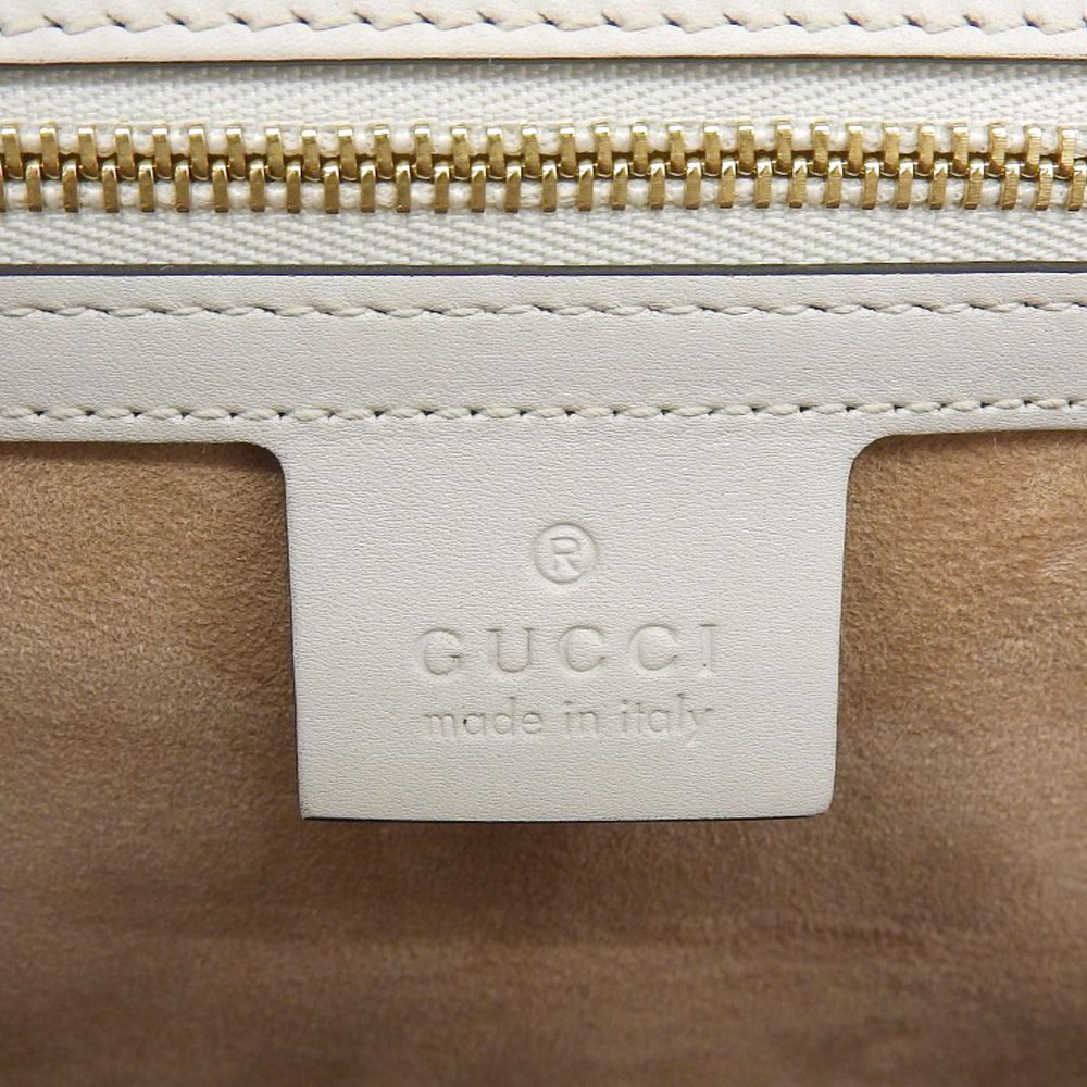Gucci Sylvie Rose Applique Shoulder Bag — view 8