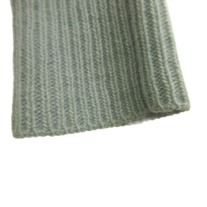 Prada Knit Cardigan Wool 38 Mint Green Round Neck Long Sleeve NP — view 6