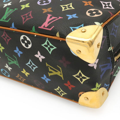 Louis Vuitton Monogram Multicolor Tourville Handbag Noir Black Gold — view 3