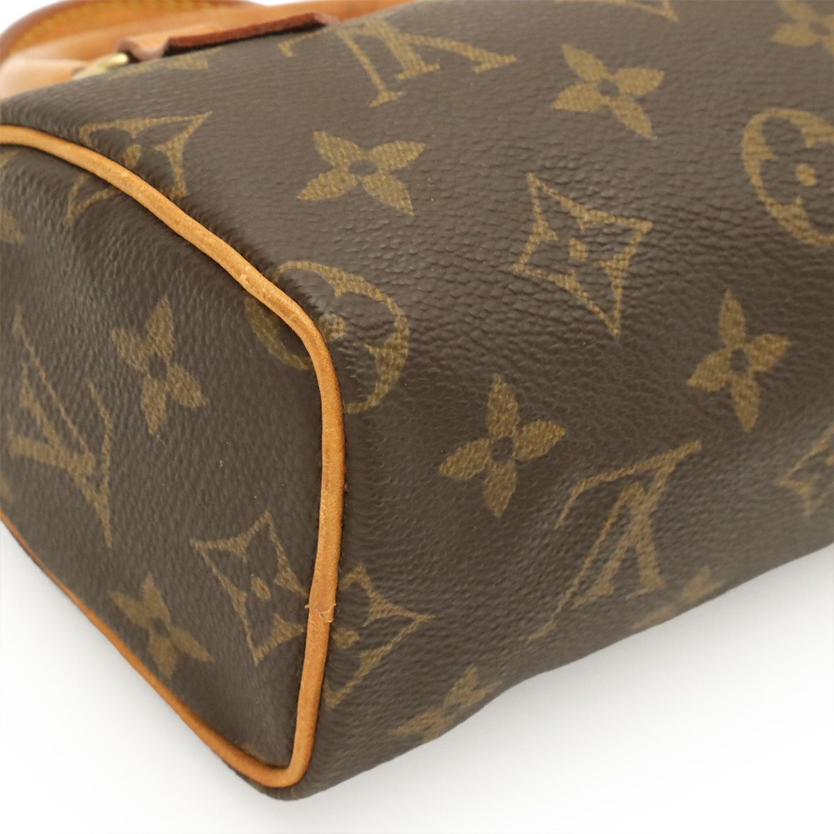Louis Vuitton Monogram Mini Speedy Mini Bag Pouch Case — view 3