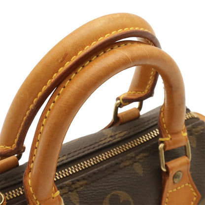 Louis Vuitton Monogram Mini Speedy Mini Bag Pouch Case — view 4