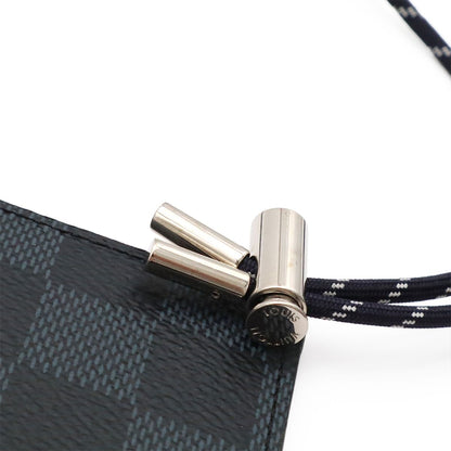 Louis Vuitton Damier Ecobalt Line Card Holder Code America's Cup Case ID — view 4