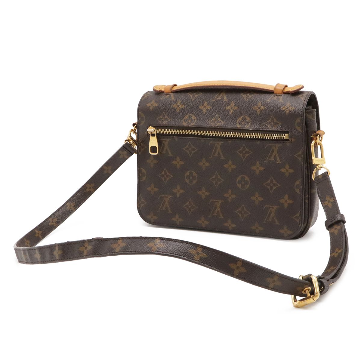 Louis Vuitton Monogram Pochette Metis MM 2-Way Shoulder Bag Clutch — view 2