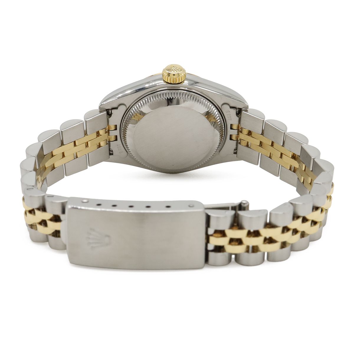 Rolex Datejust Champagne Dial SS 18K Yellow Gold Diamond Number Automatic Watch — view 6