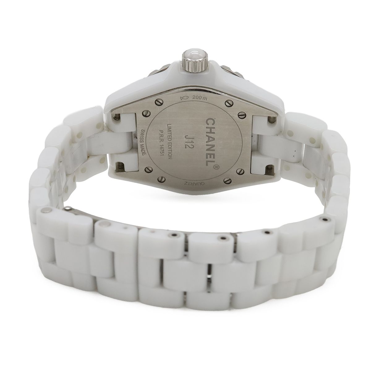 Chanel J12 Blue Light Limited to White Ceramic Dial Date Quartz Watch — view 7
